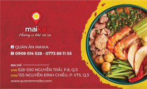 Khám phá Quán ăn Maika – Bún Thái & Cơm Trộn