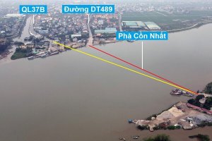 Thông tin tổng quan về bến phà Cồn Nhất