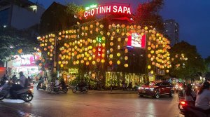 nhà hàng chợ tình sapa